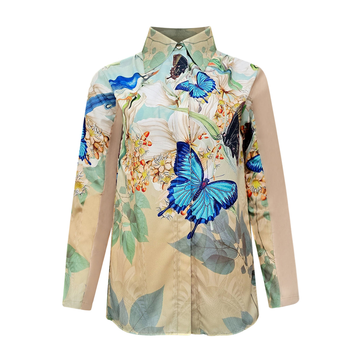 Miami Tosca ganger shirt in beige (7679107629079)