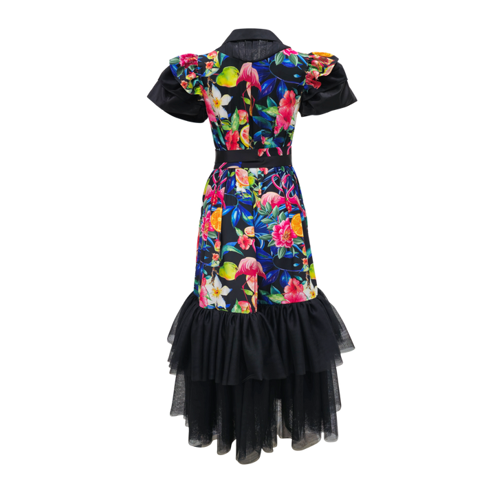 Dulce Vida hasna long black dress (7416759517207)