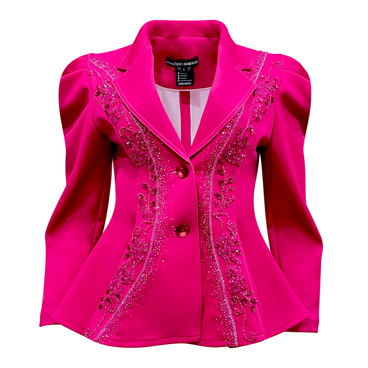 Bonita Pink samantha blazer with sequin - 2MADISONAVENUE.COM