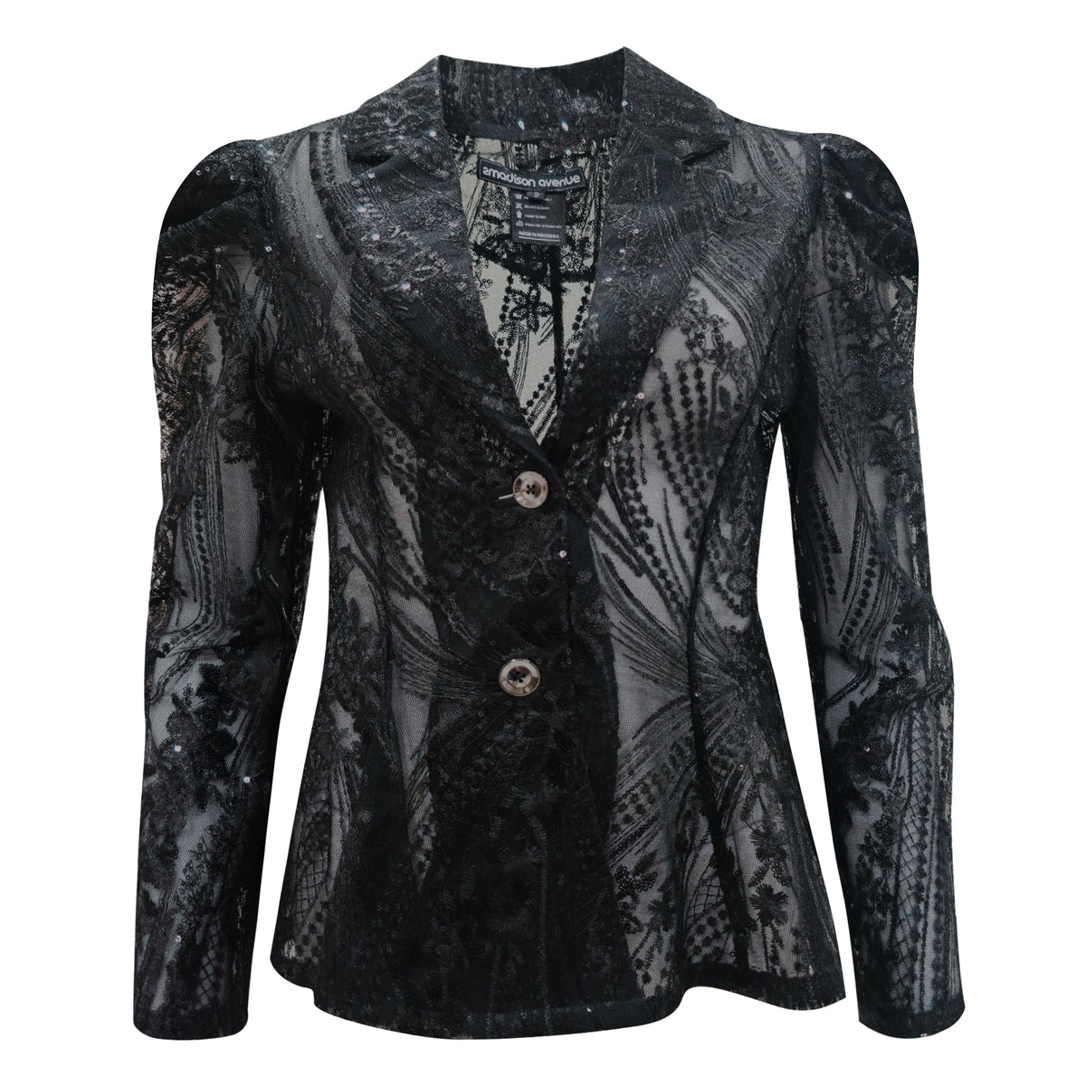 Signature Black samantha in black lace - 2MADISONAVENUE.COM