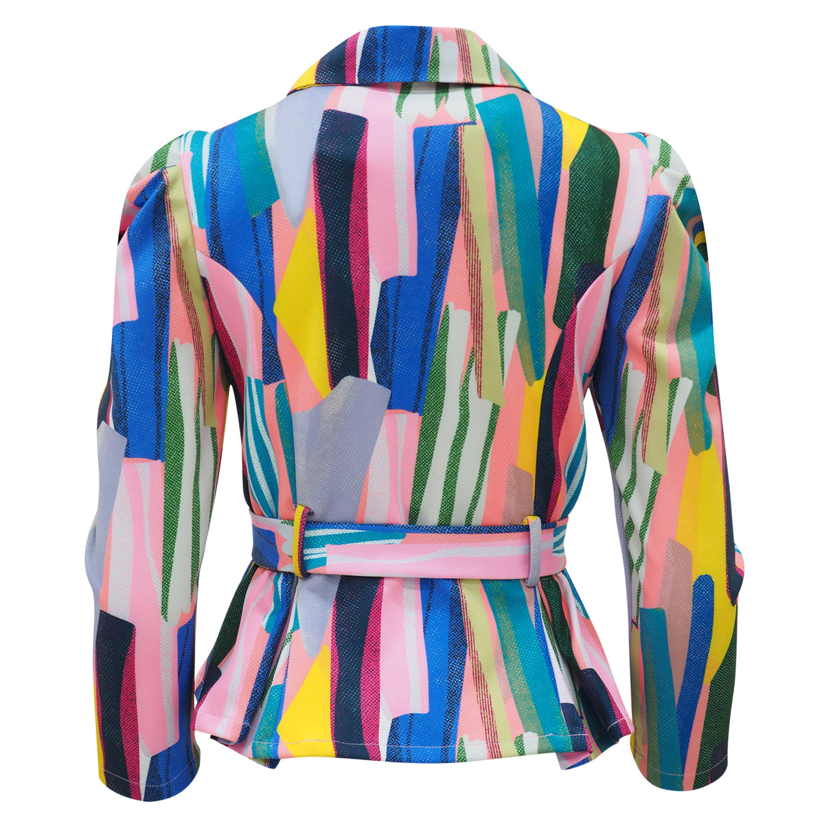 Abstract Passion New Miranda Blazer Top - 2MADISONAVENUE.COM