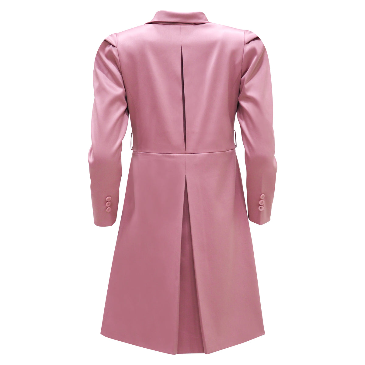 English Signature Blush Mid-Length Blazer - 2MADISONAVENUE.COM