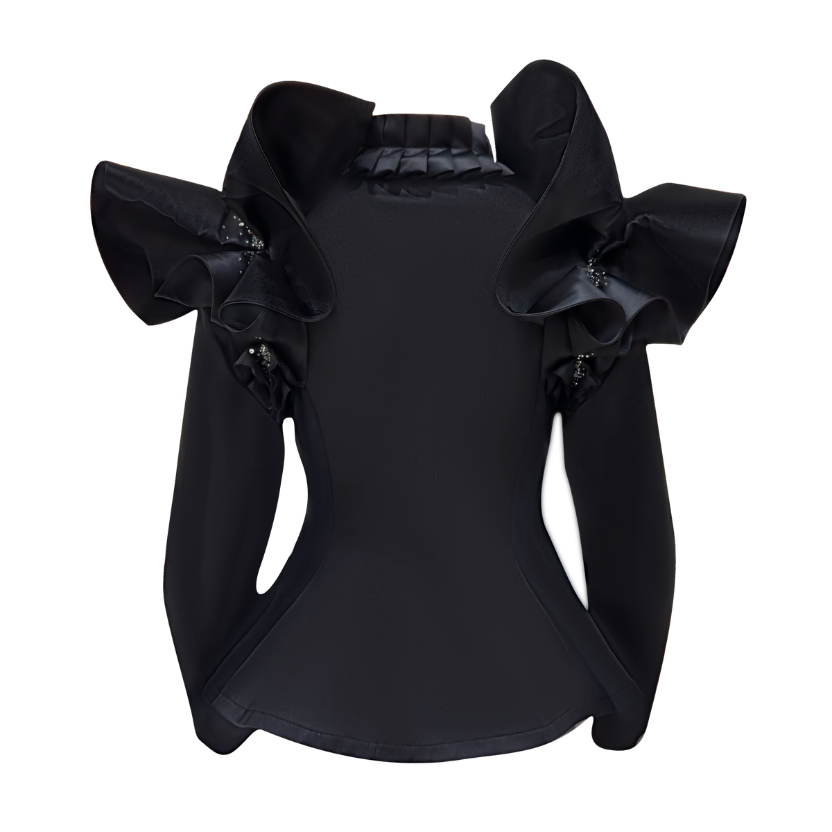 Mi Vida Signature Black destiny floral top (7483186315287)