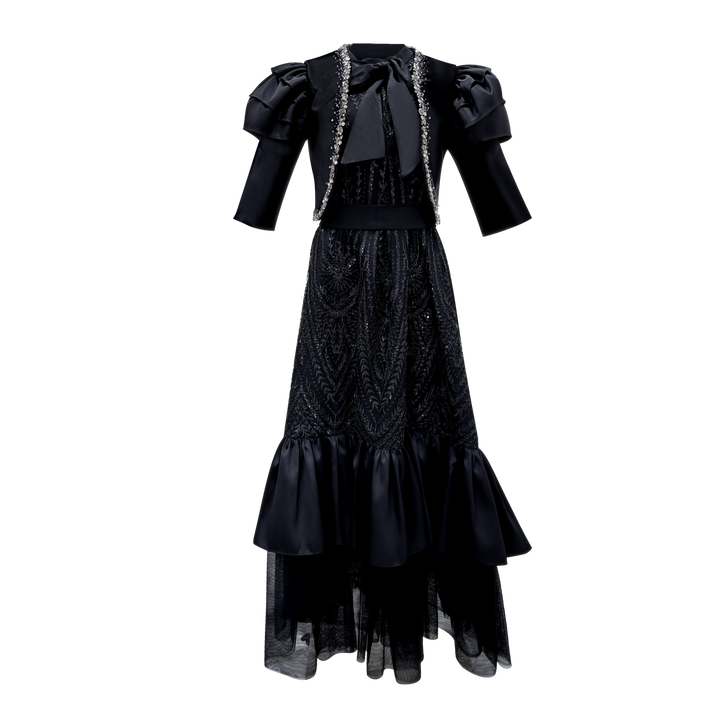 Mi Vida Signature Black new hasna twin set with sequin (7483151319063)