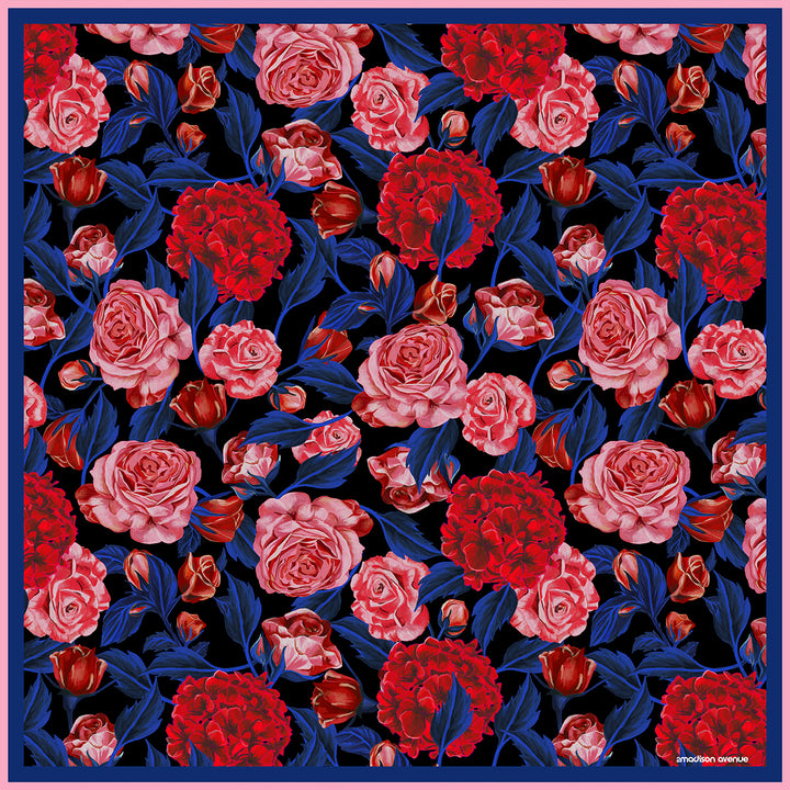 Moxie Flower hijab scarf - 2MADISONAVENUE.COM