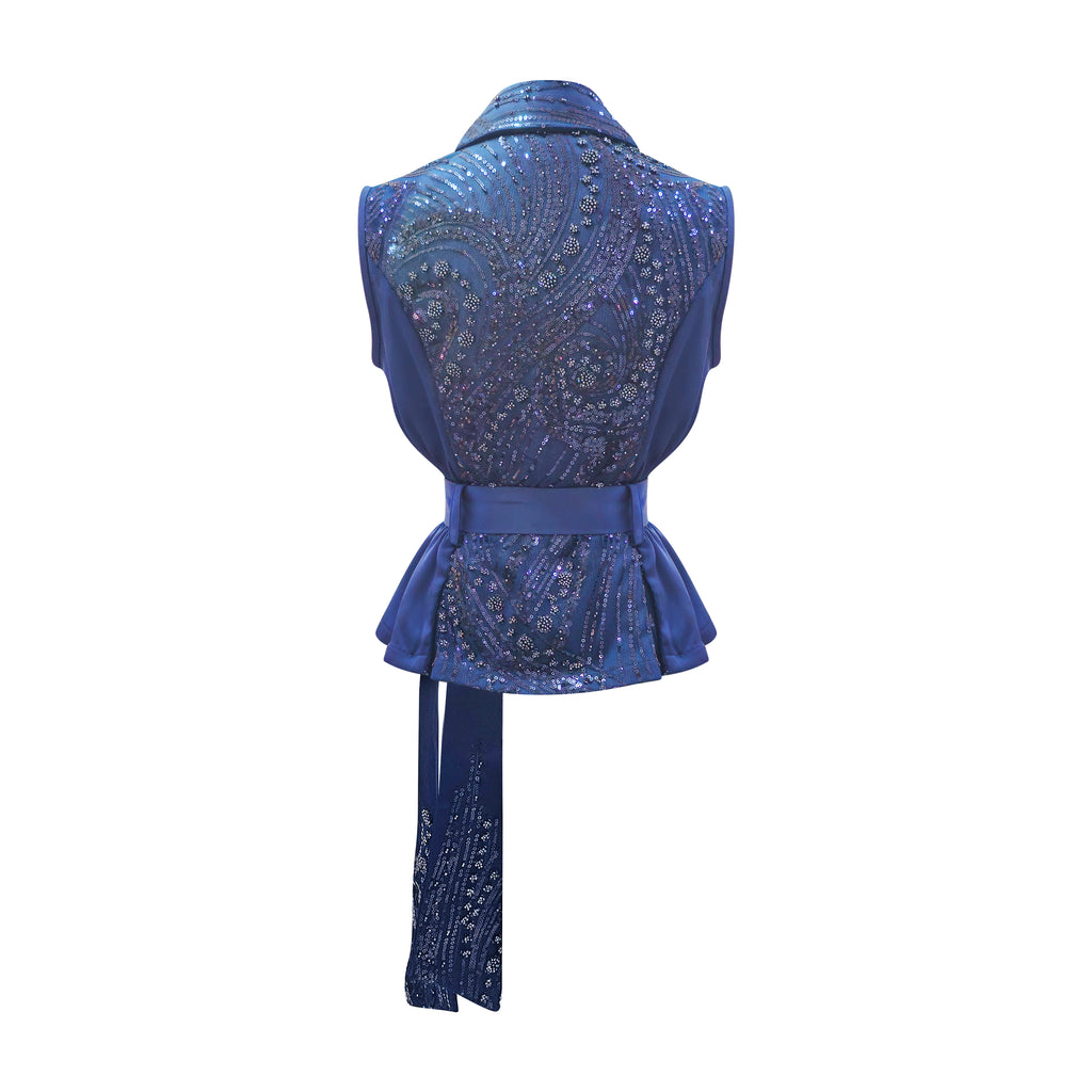 Signature Navy new fancy vest