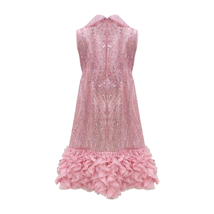 Halter Dusty short dress - 2MADISONAVENUE.COM