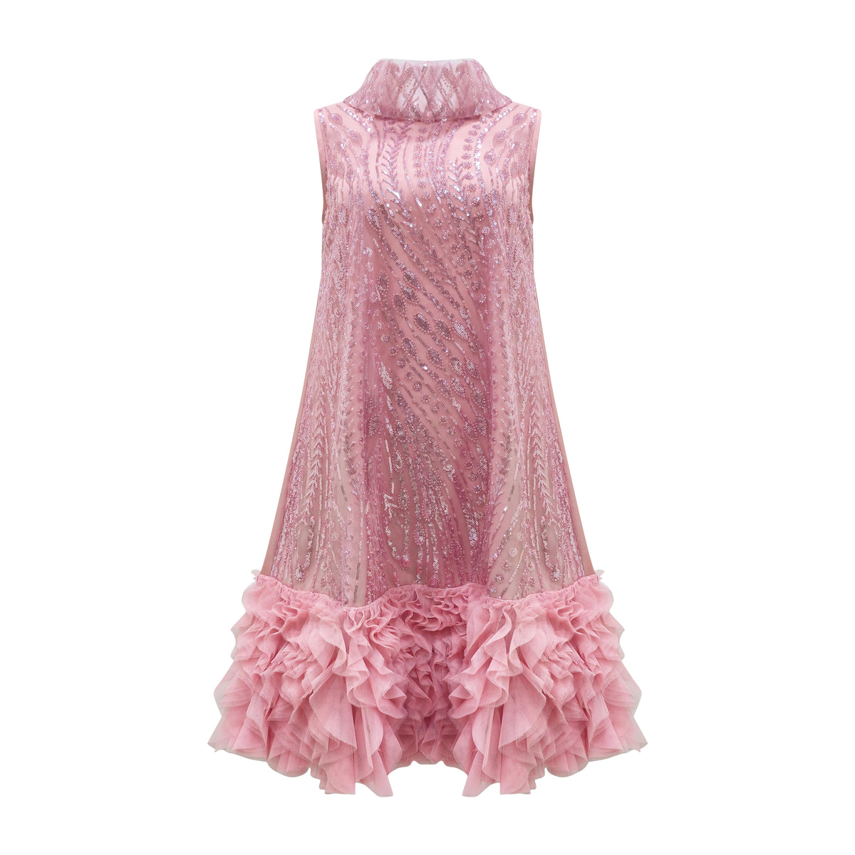 Halter Dusty short dress - 2MADISONAVENUE.COM