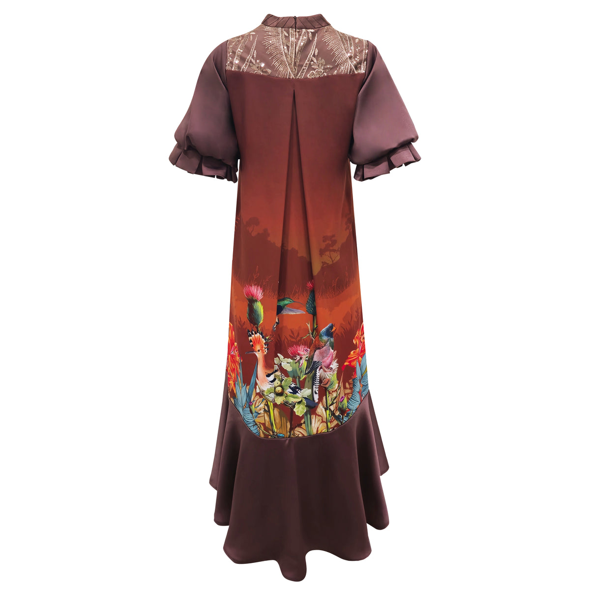 Central Park Brown merindu dress - 2MADISONAVENUE.COM