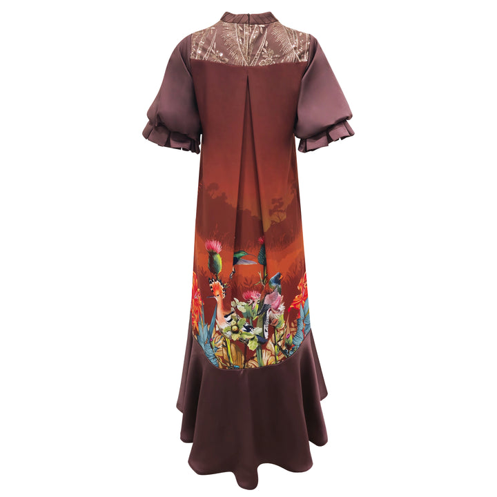 Central Park Brown merindu dress - 2MADISONAVENUE.COM