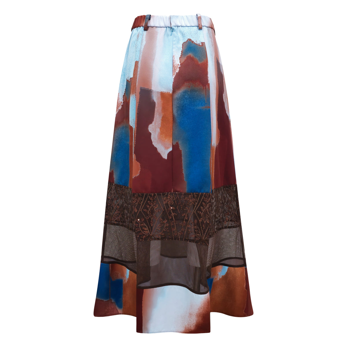 Bonita AP Brown jennifer long skirt - 2MADISONAVENUE.COM