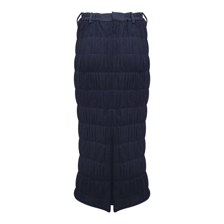 Signature Black royal tulle pencil skirt - 2MADISONAVENUE.COM