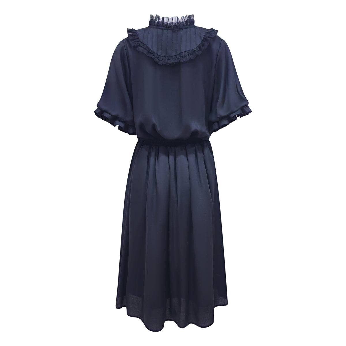 Signature Black romantic dress - 2MADISONAVENUE.COM