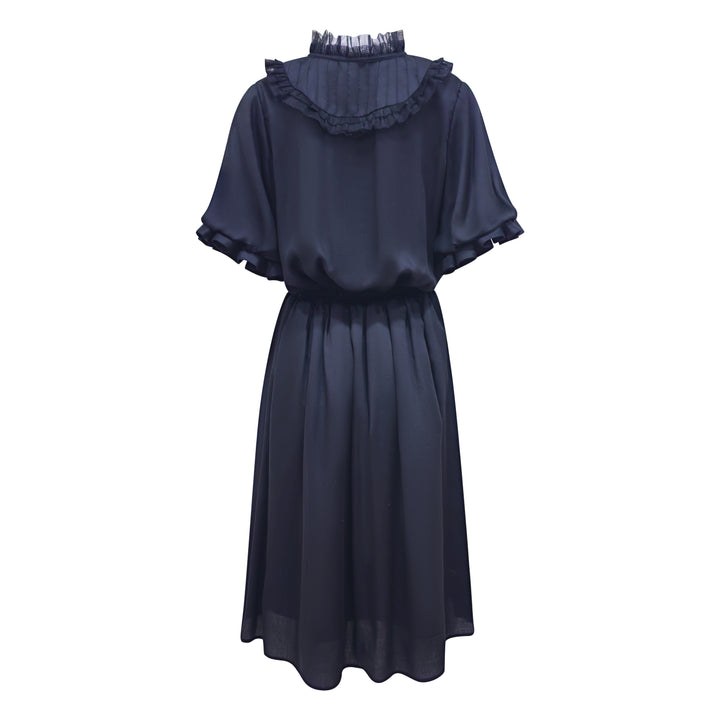 Signature Black romantic dress - 2MADISONAVENUE.COM