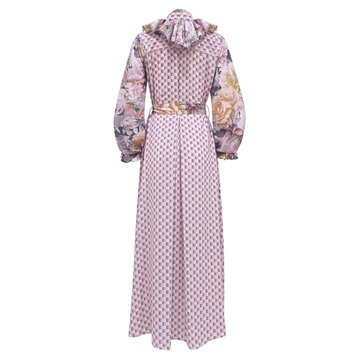 BonitaGo Platinum romanza long dress - 2MADISONAVENUE.COM