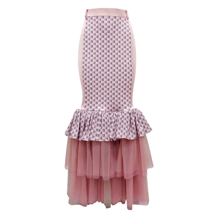 BonitaGo Platinum carrie long skirt - 2MADISONAVENUE.COM