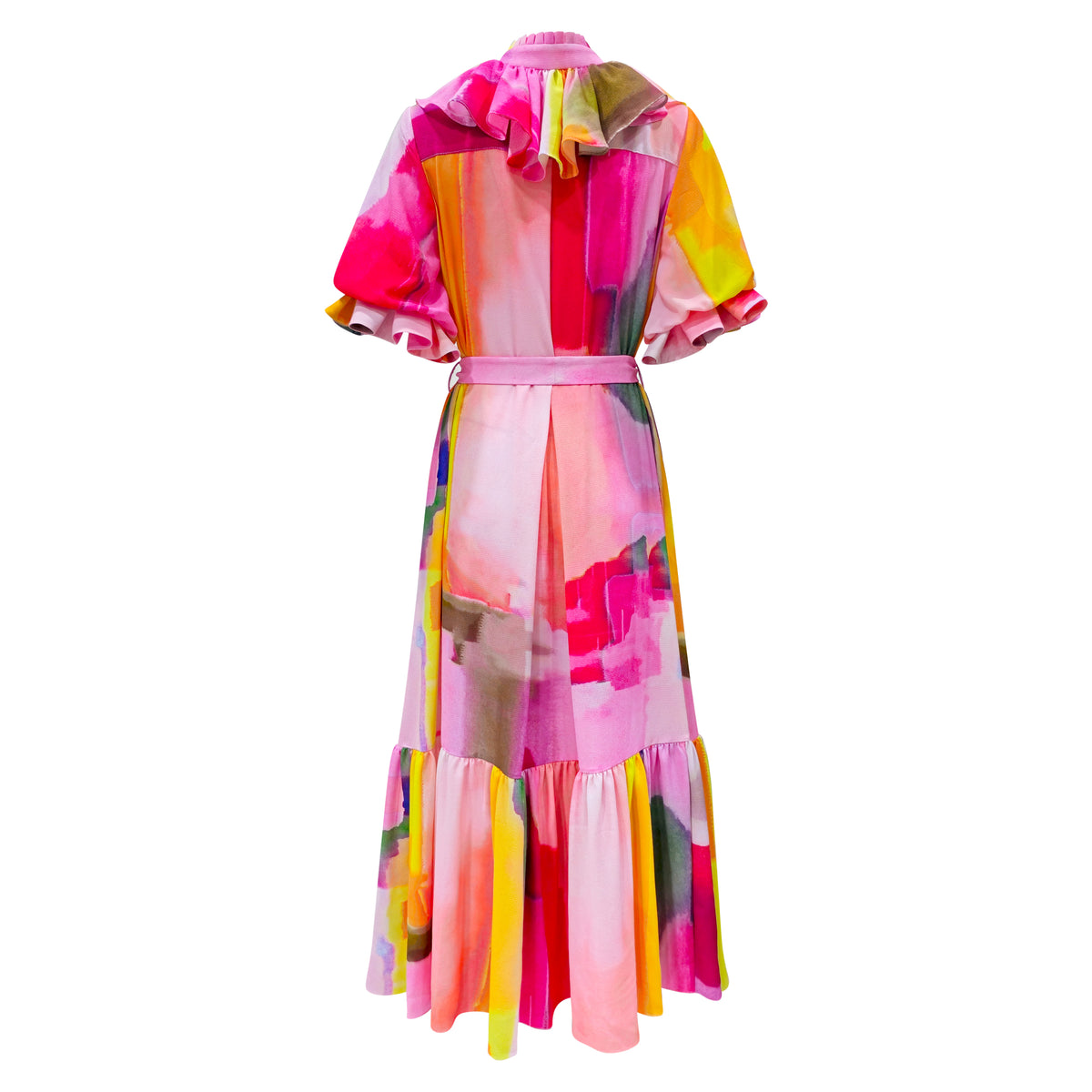 Bonita AP Pink romansa long dress - 2MADISONAVENUE.COM