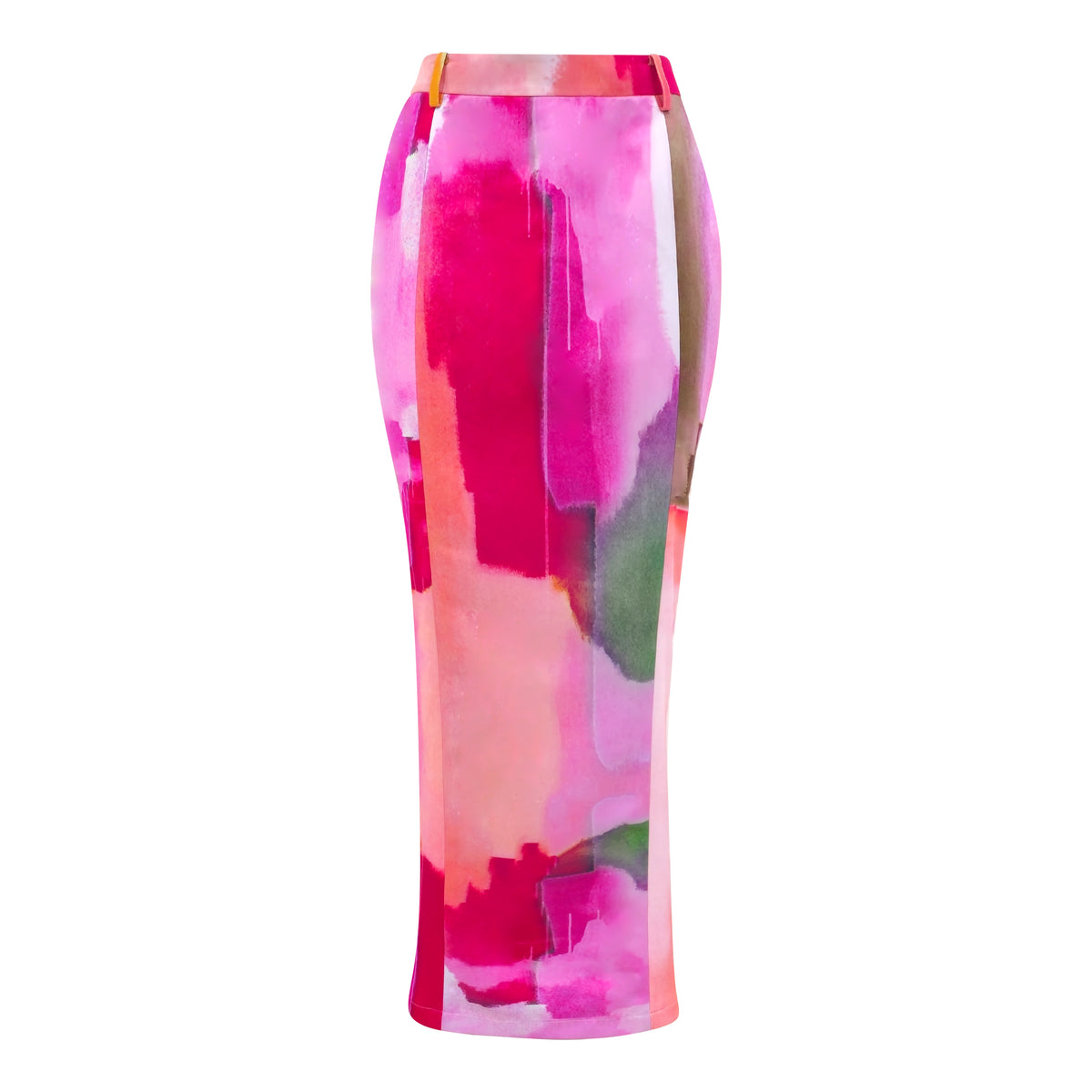 Bonita AP Pink pencil long skirt - 2MADISONAVENUE.COM