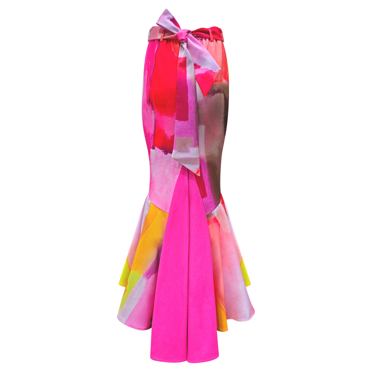 Bonita AP Pink mermaid long skirt F/P - 2MADISONAVENUE.COM