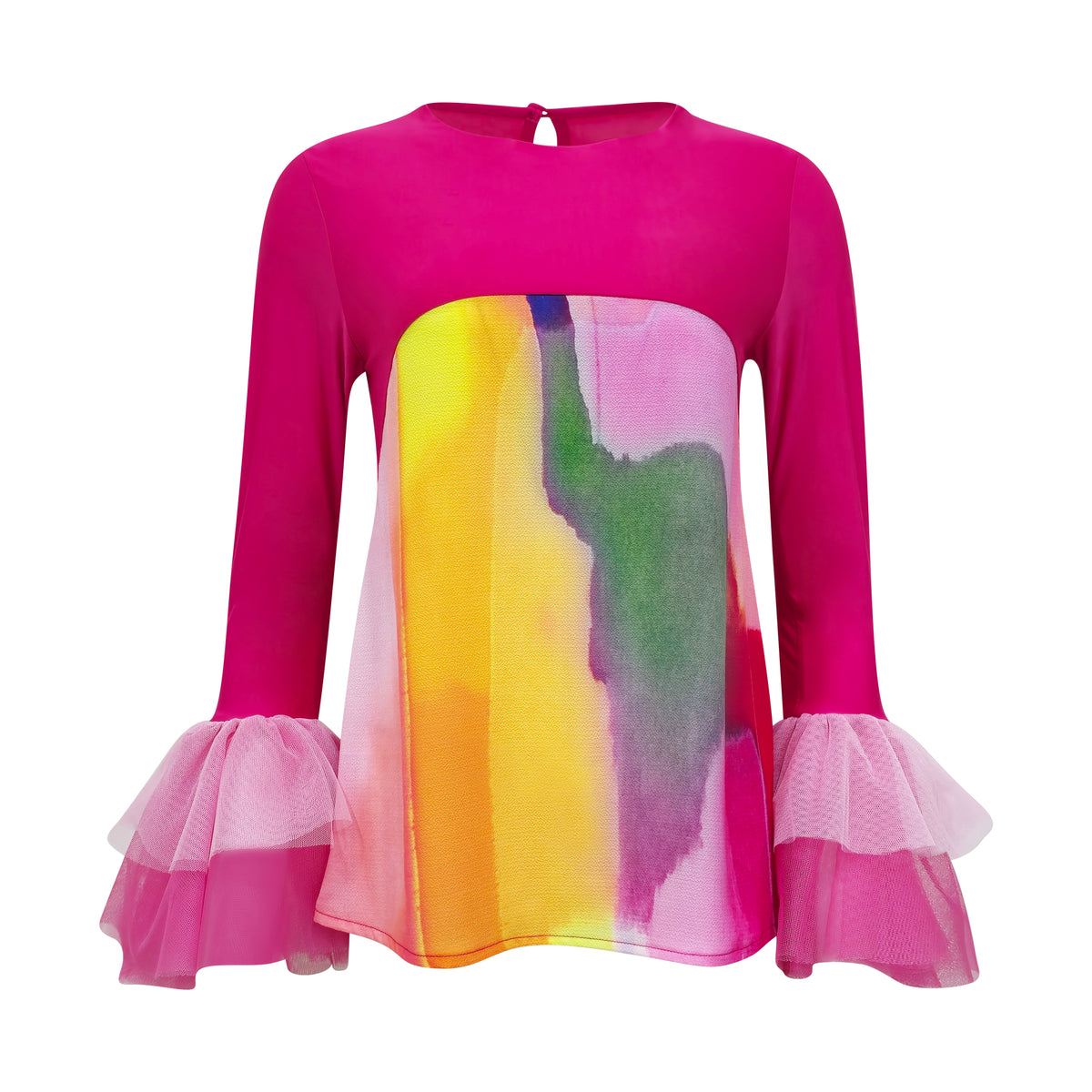 Bonita AP Pink basic vivilicious shirt - 2MADISONAVENUE.COM