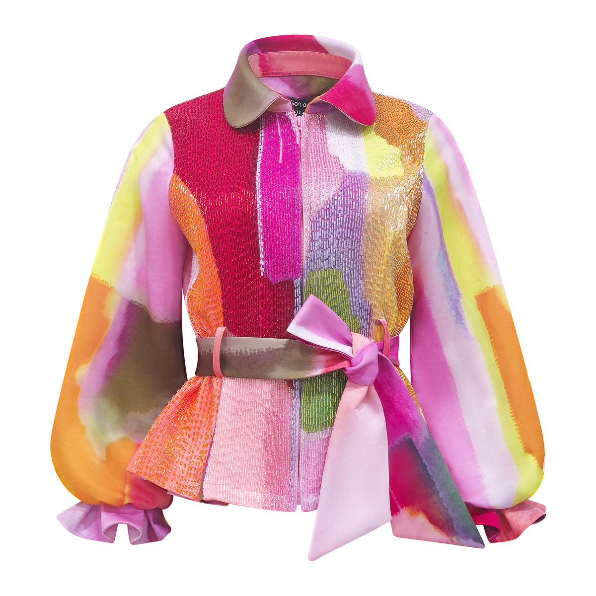 Bonita AP Pink merindu top with sequin - 2MADISONAVENUE.COM