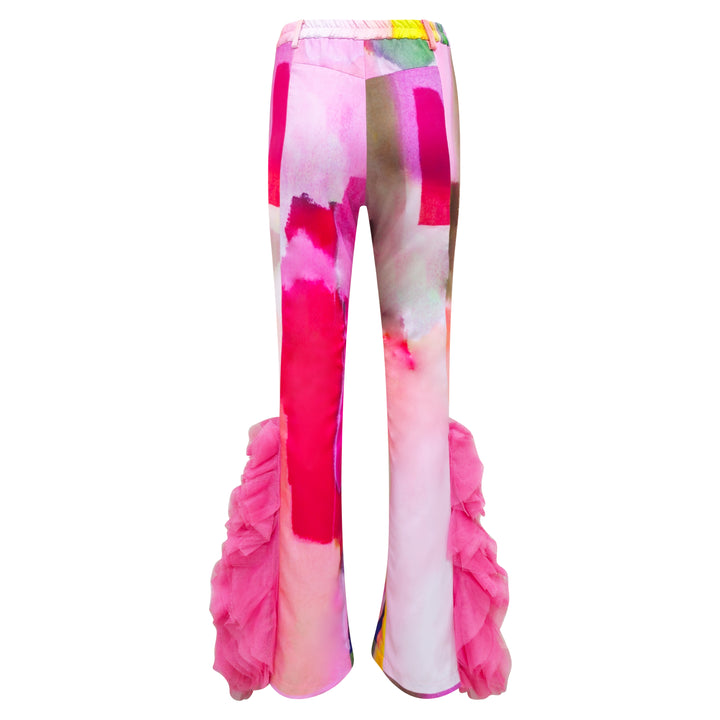 Bonita AP Pink lydia pant with tulle f/p - 2MADISONAVENUE.COM