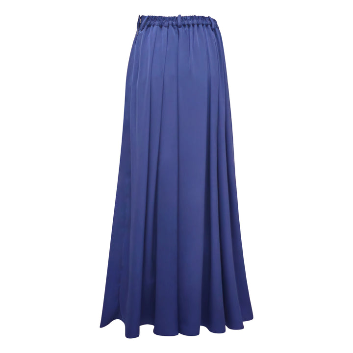 Timeless Pieces Navy Kahlo medium skirt - 2MADISONAVENUE.COM