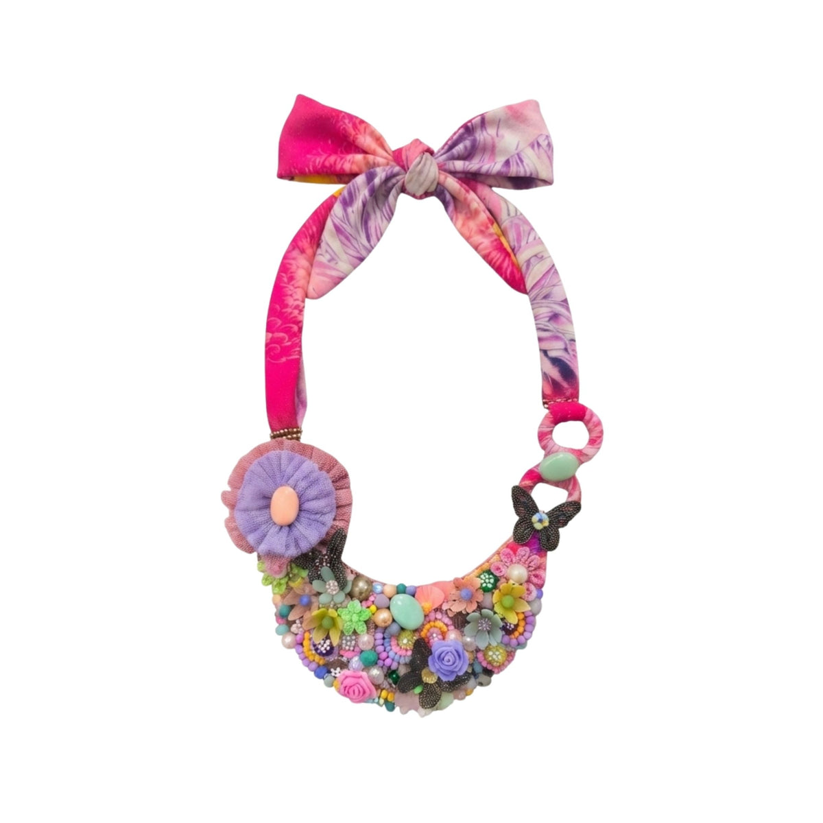 Flower Passion Candy Bloom Necklace - 2MADISONAVENUE.COM