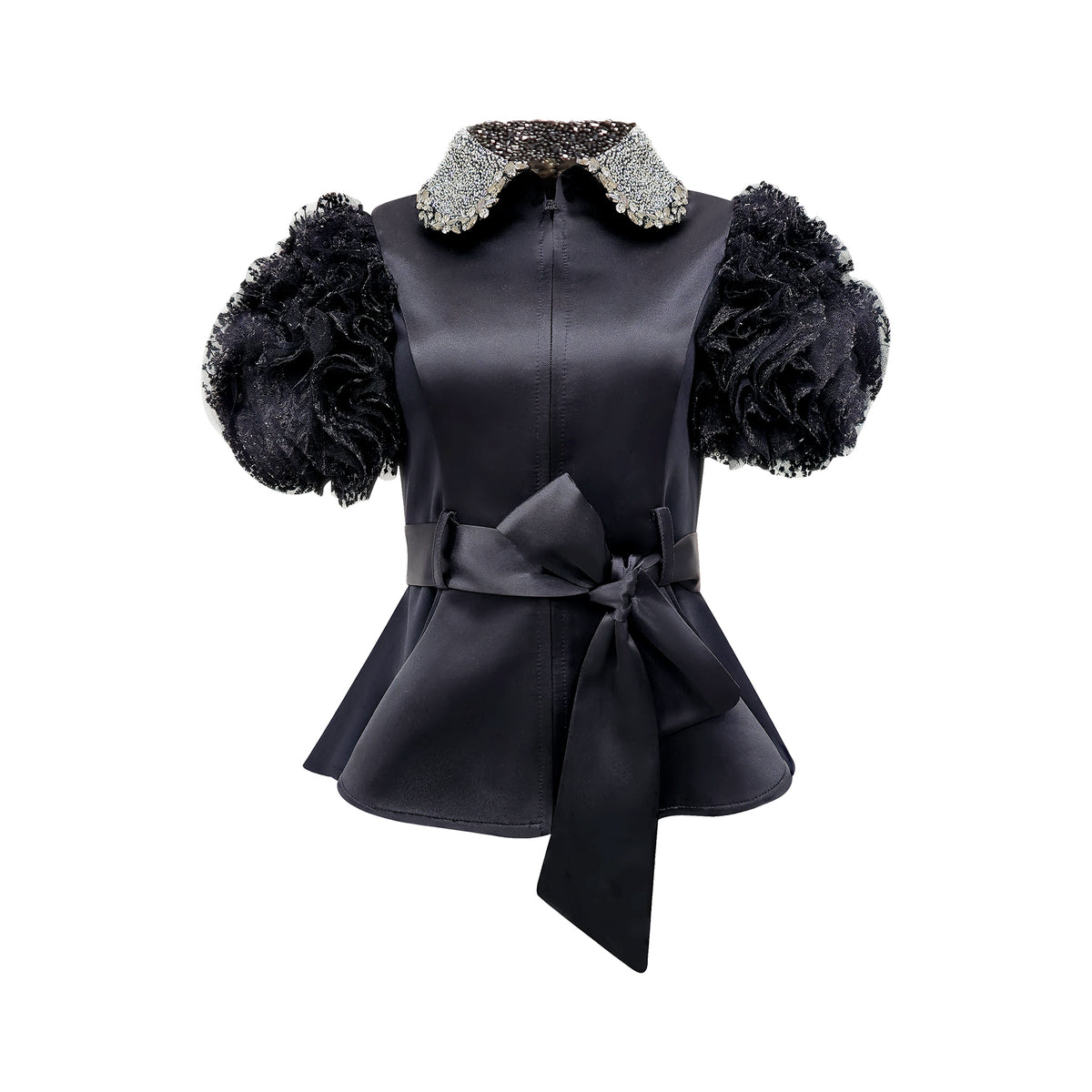Mi Vida Signature Black new miranda glam tulle with sequin (7483159019543)