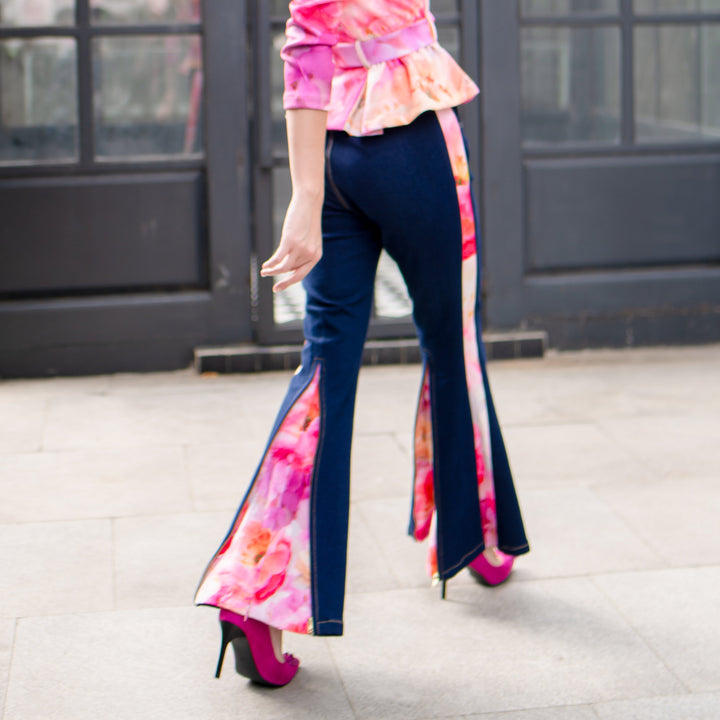 Becoming Morning Rose-Signature Retro Denim Pant (6913249509399)