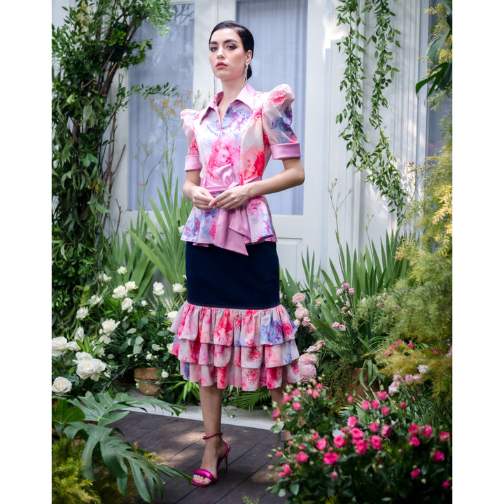 Becoming Monet Samantha Pink Top F/p (6932162838551)