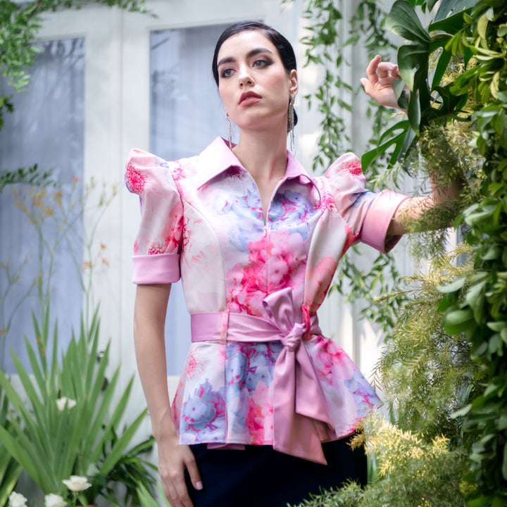 Becoming Monet Samantha Pink Top F/p (6932162838551)