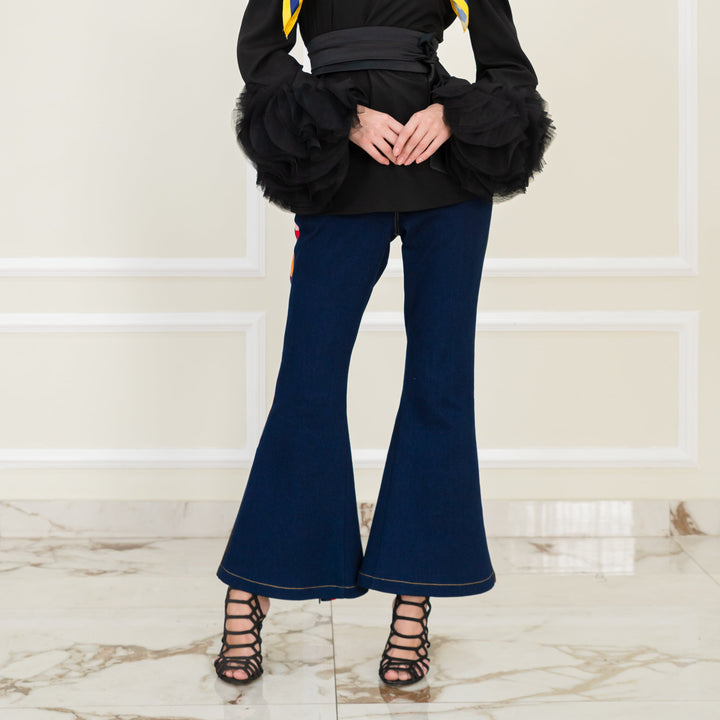Becoming Abstract-Signature Retro Denim Pant (6924410355735)
