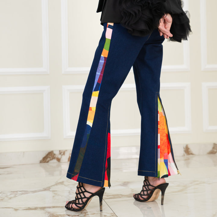 Becoming Abstract-Signature Retro Denim Pant (6924410355735)