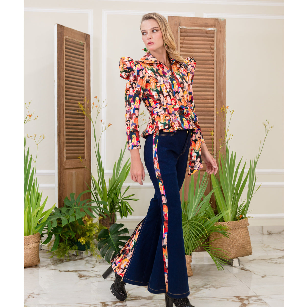 Diversity New Miranda Blazer Top (6930015748119)