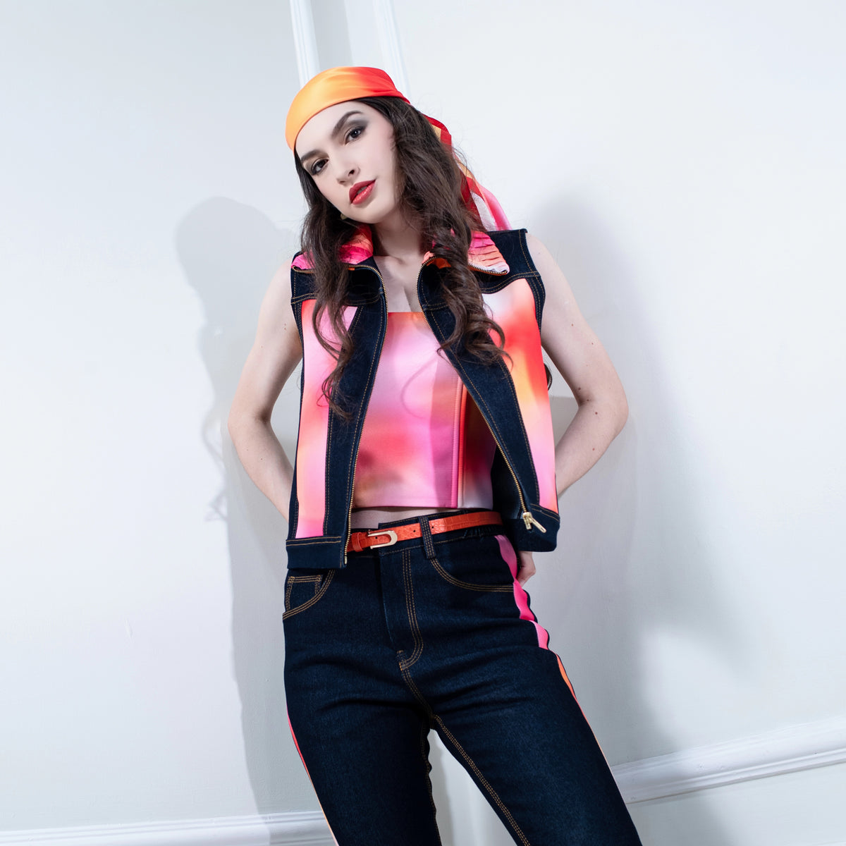 Blurred Lines hijab scarf - 2MADISONAVENUE.COM