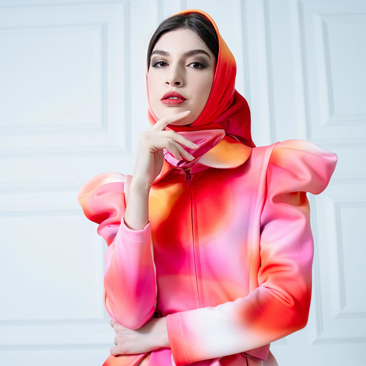 Blurred Lines hijab scarf - 2MADISONAVENUE.COM