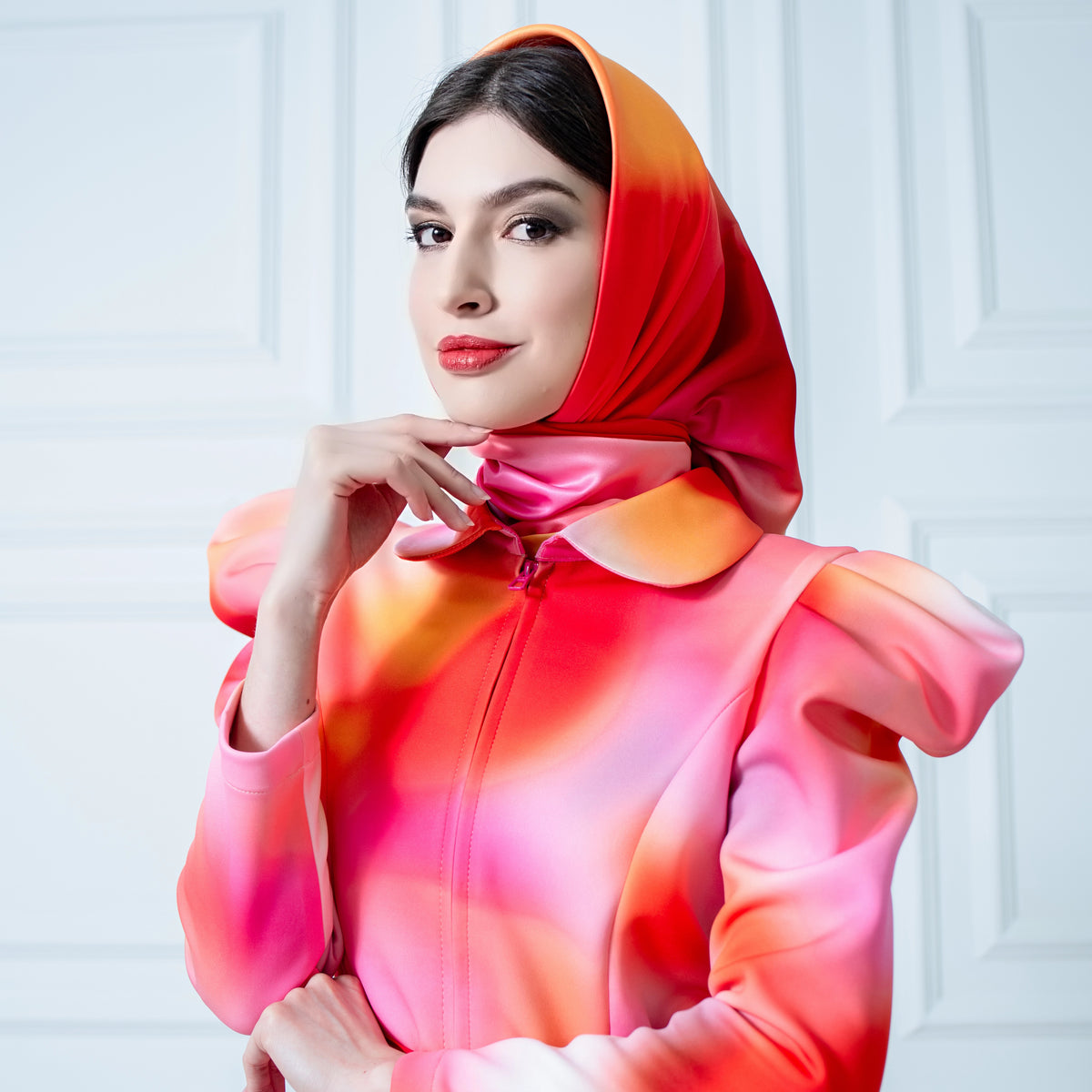 Blurred Lines hijab scarf - 2MADISONAVENUE.COM