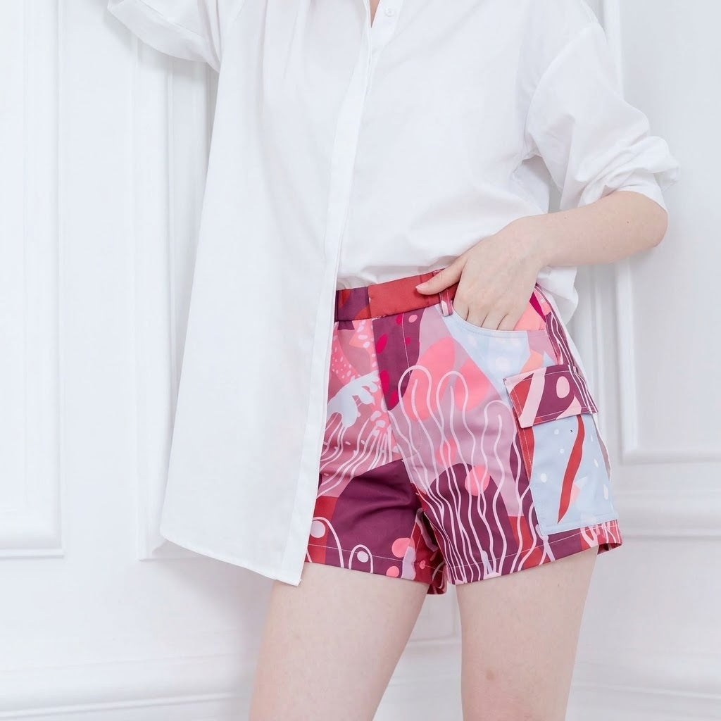 Liga Rose Pink Eastside Short Pant - 2MADISONAVENUE.COM
