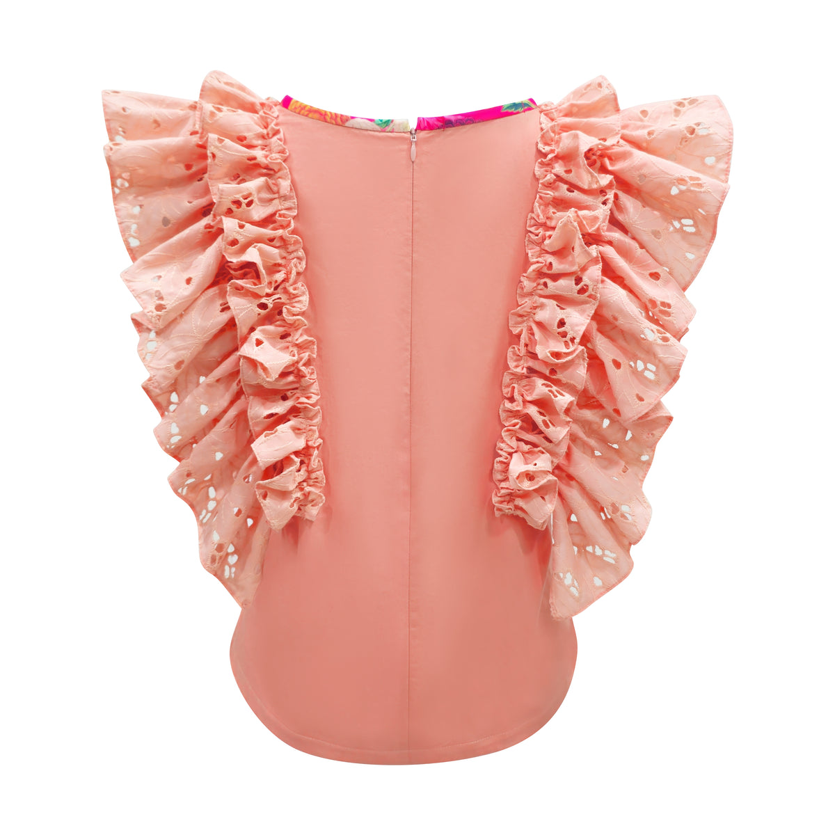 Marilyn Flower Passion gorgeous pink top (7784636350487)
