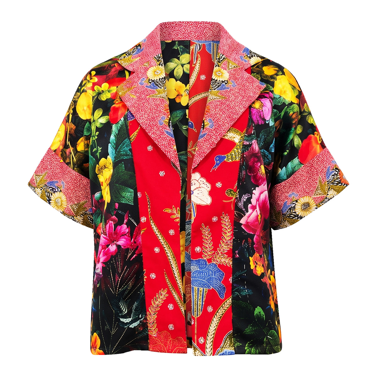 MI AMOR fancy outer with batik - 2MADISONAVENUE.COM