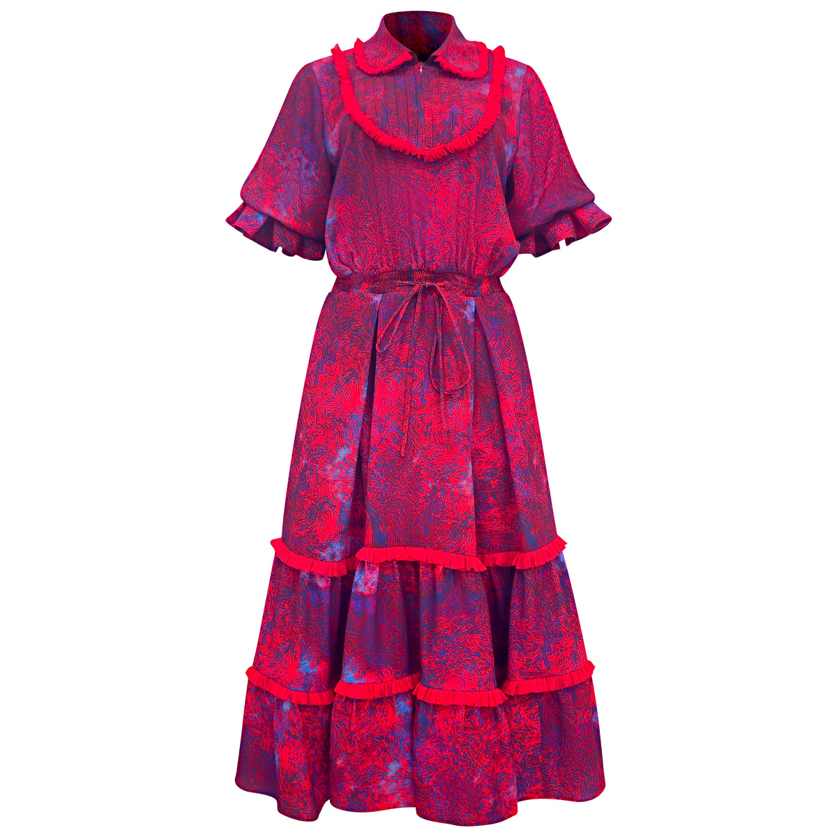 Moxie Abstract romantic dress - 2MADISONAVENUE.COM