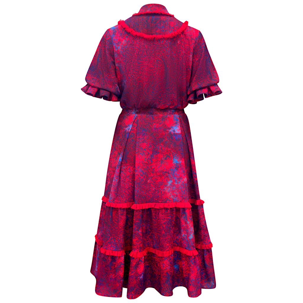 Moxie Abstract romantic dress