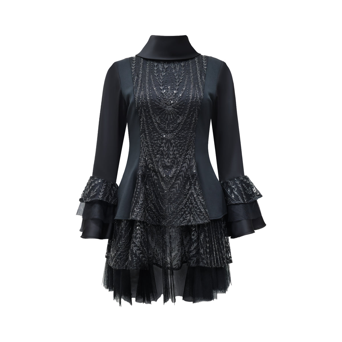 Mi Vida Signature Black shakira lace top (7483154759703)