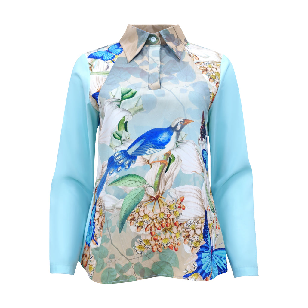 Miami Tosca groovy top in mint (7699872153623)