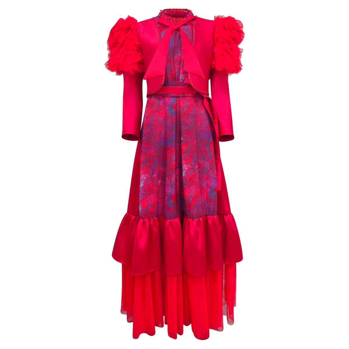 Moxie Abstract dress twin set - 2MADISONAVENUE.COM