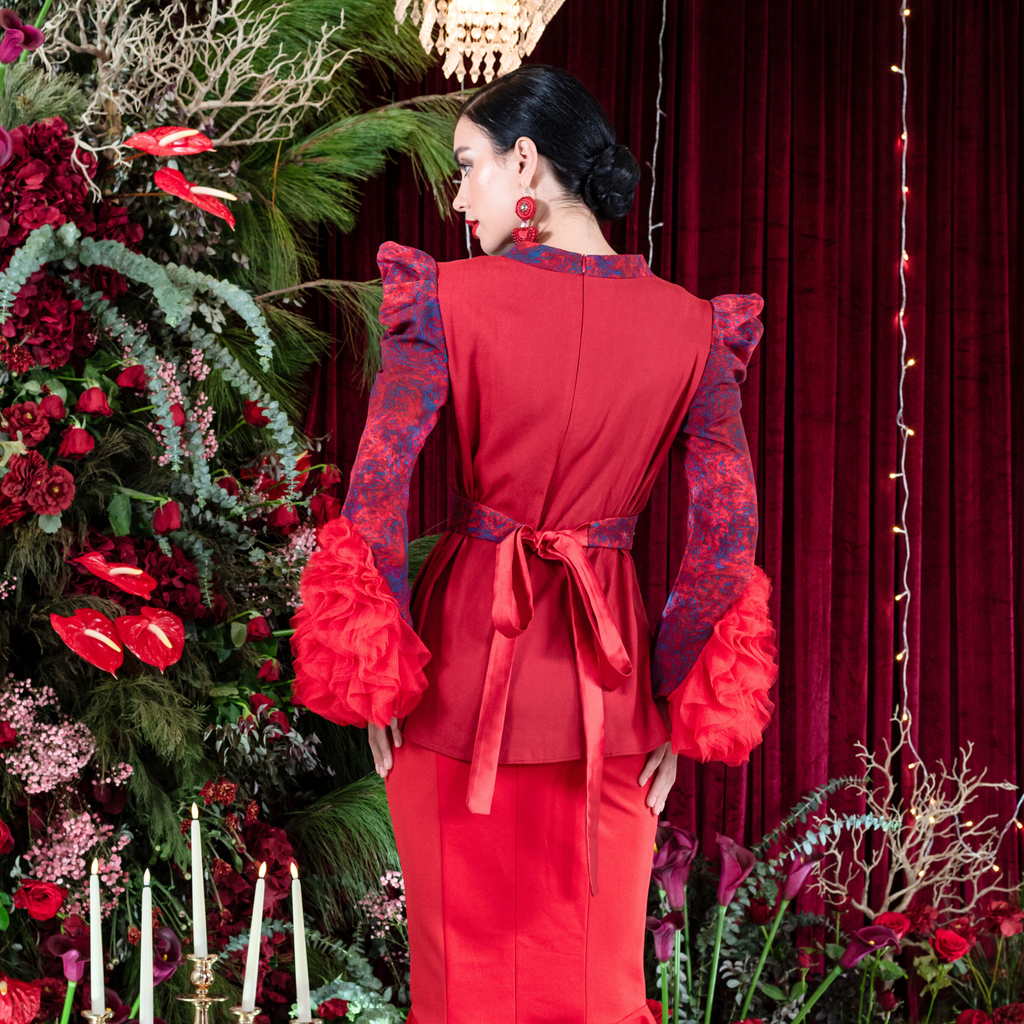 Moxie Abstract new agnez with tulle