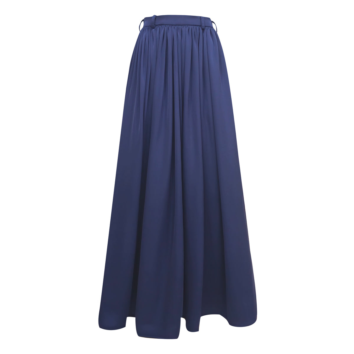 Signature Navy Blue A-line skirt - 2MADISONAVENUE.COM