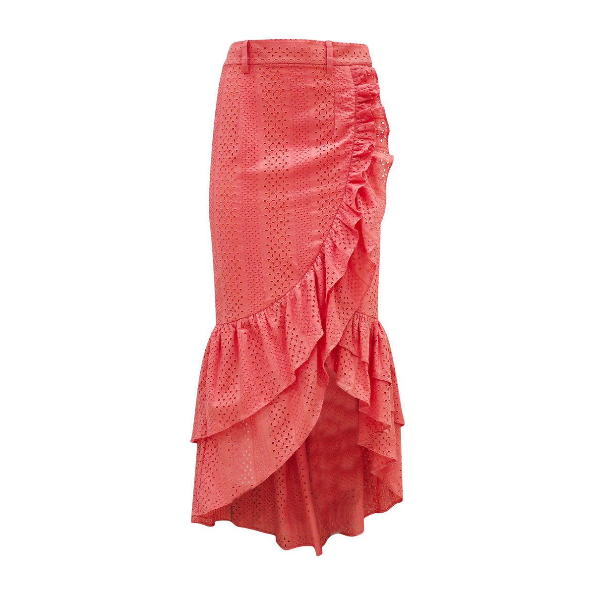 Timeless Pieces new kahlo salmon skirt (7890016534551)