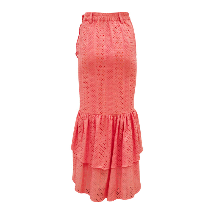 Timeless Pieces new kahlo salmon skirt (7890016534551)